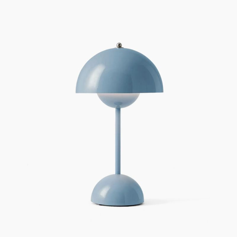 Elegant Svampbordslampa Flowerpot – Stilren Belysning för Hemmet