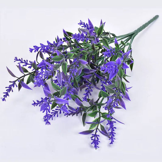 Plastblommor & Plastväxter i Lila Färg - Dekoration för Bröllop, Hem & Trädgård