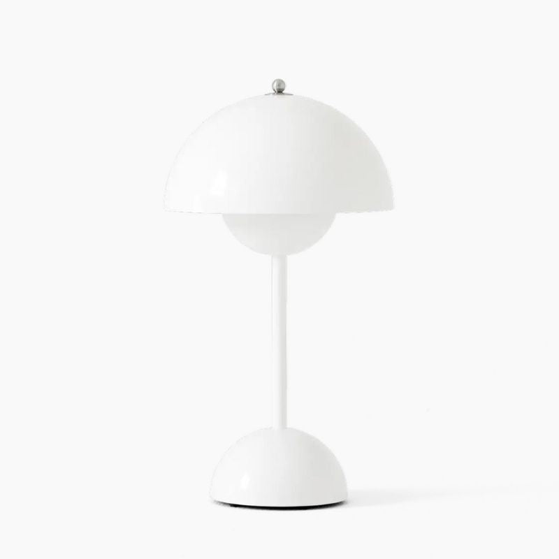 Elegant Svampbordslampa Flowerpot – Stilren Belysning för Hemmet