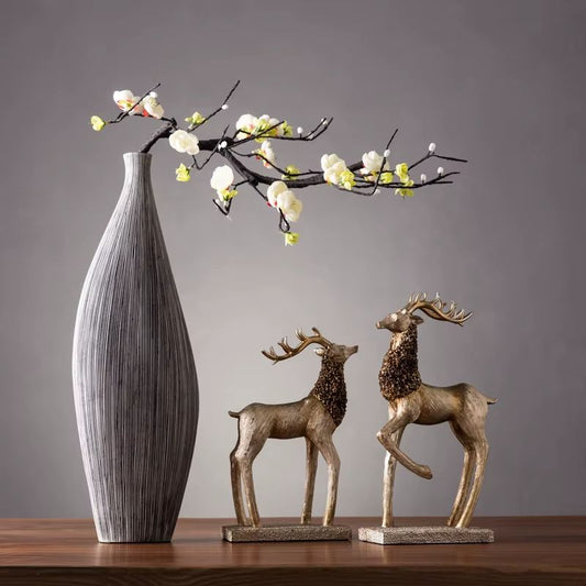 Kreativ och klassisk kinesisk dekorvas – Perfekt för ditt vardagsrum