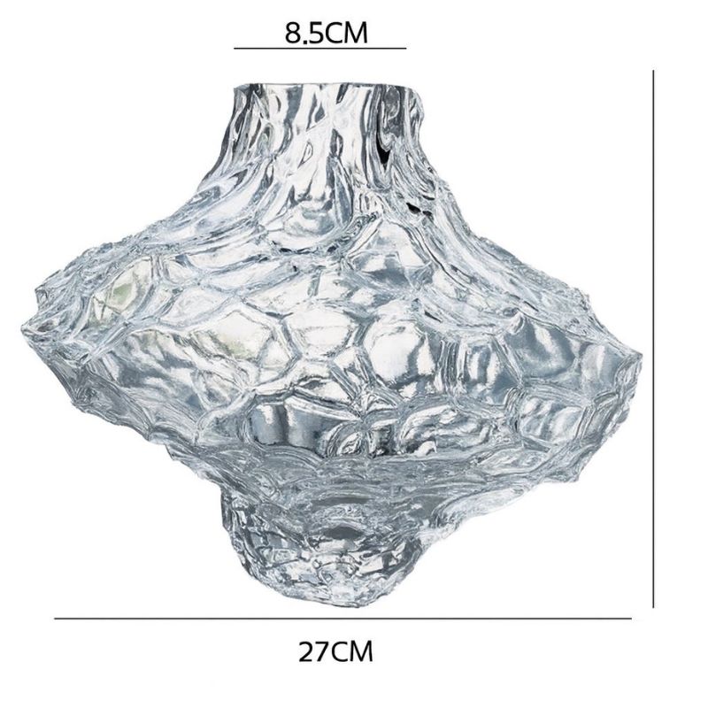Glasvas i Nordisk Design – Transparent Vas för Blommor