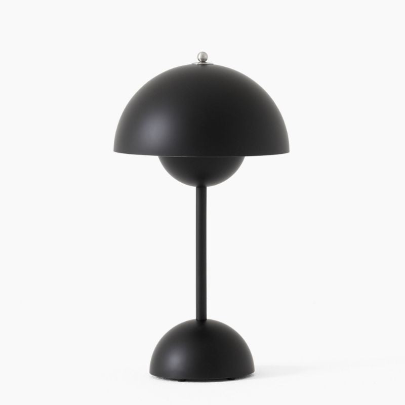 Elegant Svampbordslampa Flowerpot – Stilren Belysning för Hemmet