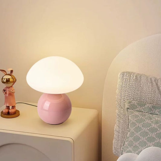 Modern Svamplampa i Metall – LED för Hem & Dekor