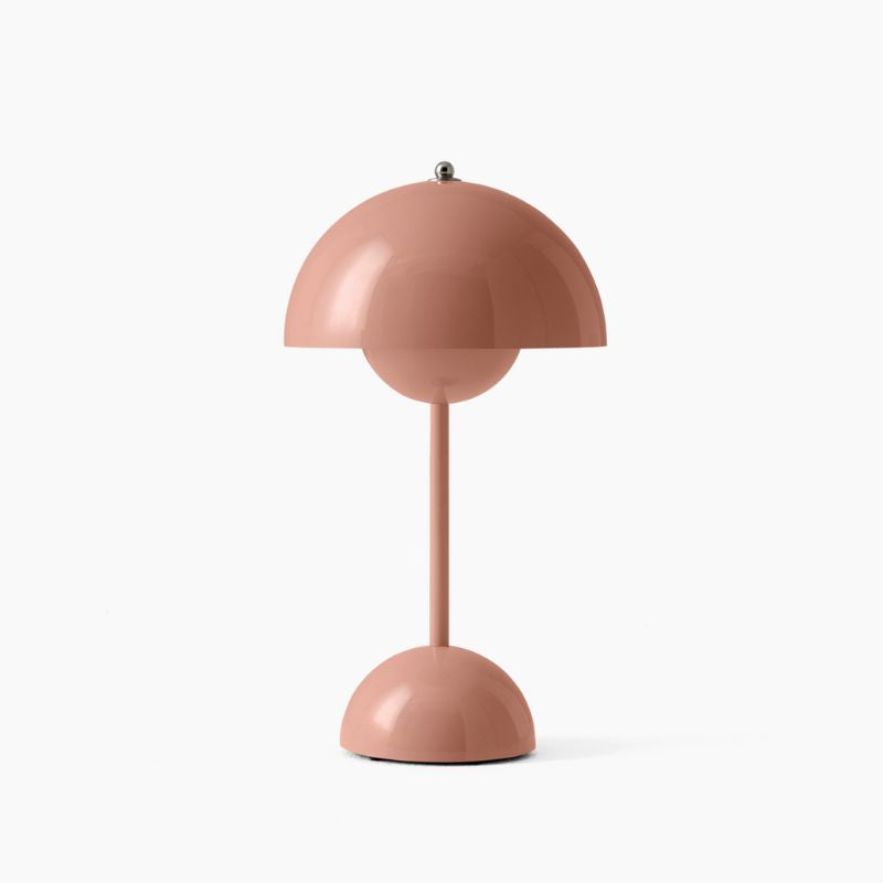 Elegant Svampbordslampa Flowerpot – Stilren Belysning för Hemmet