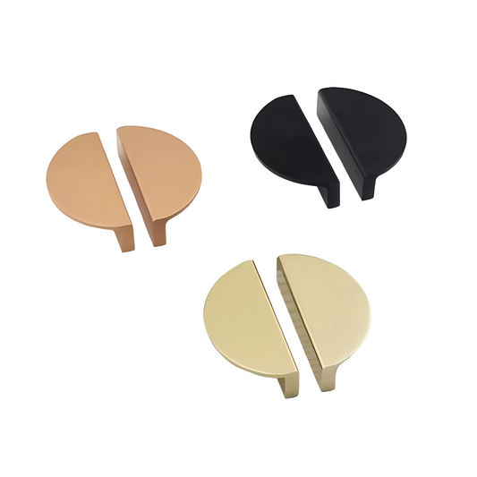 Halvmåneformade Skåphandtag – Modern & Stilren Design