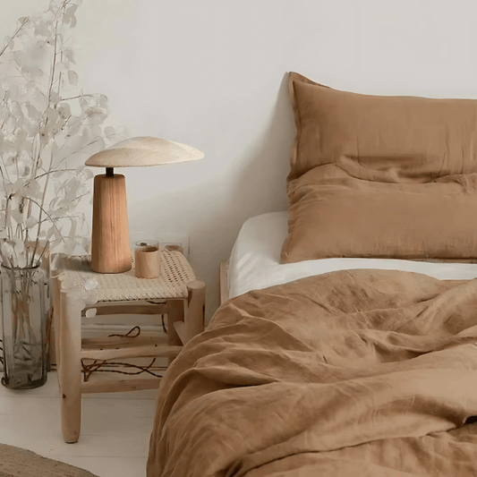 Japansk Wabi-Sabi Bordslampa – Naturlig och Harmonisk Design