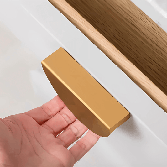 Halvmåneformade Skåphandtag – Modern & Stilren Design