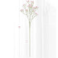 Dekorativ 63 cm Plastblomma – Brudslöja i Rosenröd Färg för Hem, Fest & Bröllop