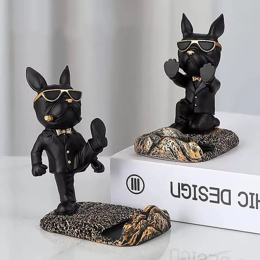 Bulldog Dekorationsfigur – Stilren Förvaring & Inredning