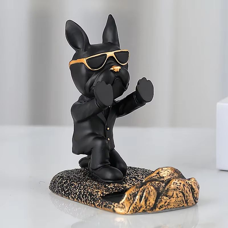 Bulldog Dekorationsfigur – Stilren Förvaring & Inredning
