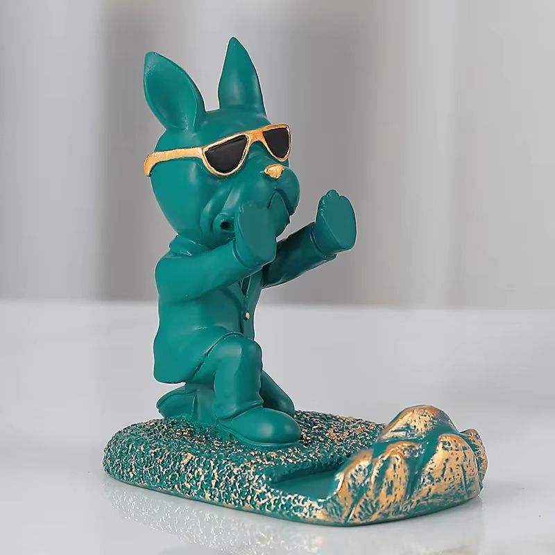 Bulldog Dekorationsfigur – Stilren Förvaring & Inredning