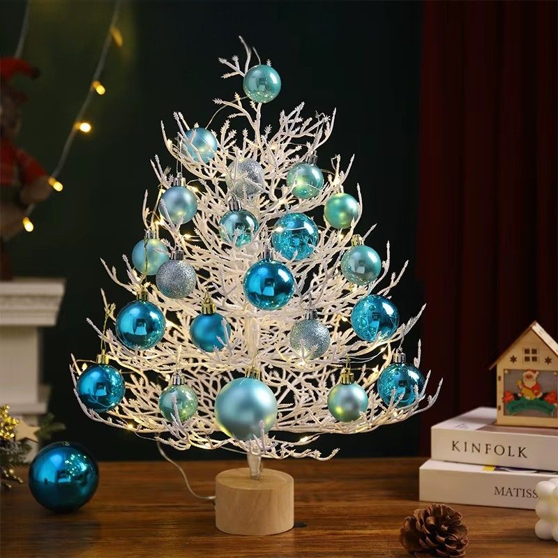 Mini-Julgran för Bord & Dekor – Flera Färgalternativ