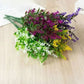 Plastblommor & Plastväxter i Gul Färg - Dekoration för Bröllop, Hem & Trädgård
