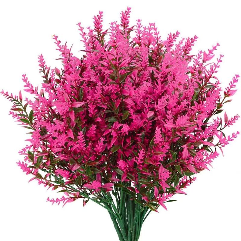 Plastblommor & Plastväxter i Rosa Färg - Dekoration för Bröllop, Hem & Trädgård