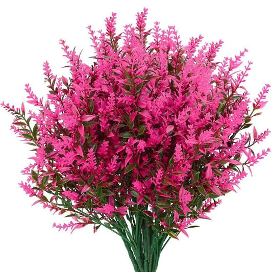Plastblommor & Plastväxter i Rosa Färg - Dekoration för Bröllop, Hem & Trädgård