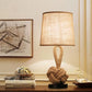 Bordslampa i Amerikansk Stil med Repdetaljer – Vintageinspirerad Charm