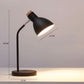Kreativ Bordslampa i Trä – Nordisk Design med Flexarm