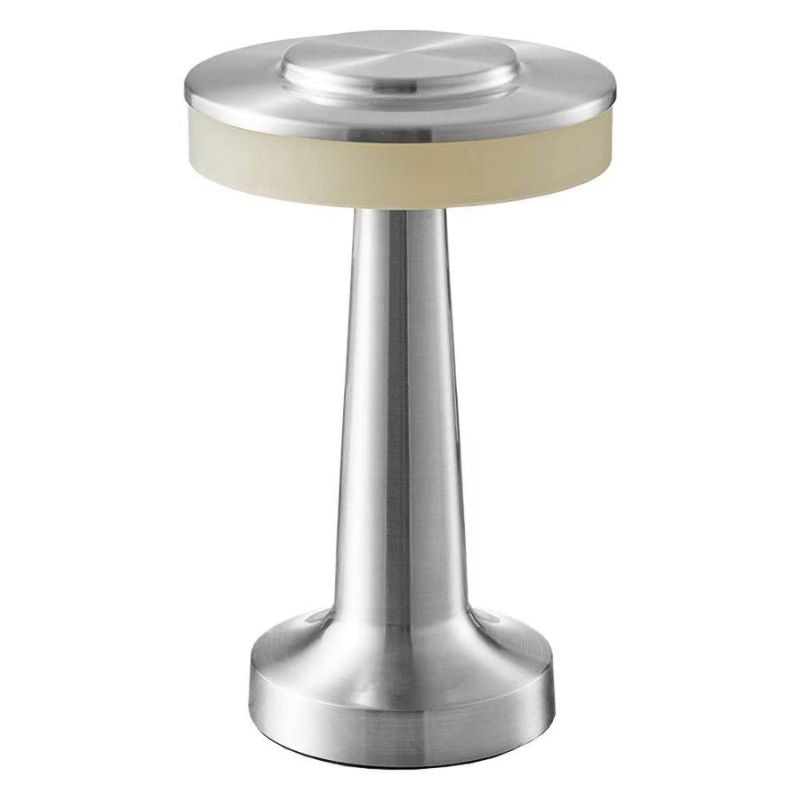 Retro LED Bordslampa – USB-Uppladdningsbar & Steglöst Dimbar