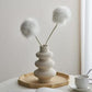 Modern Keramisk Blommvas – Frostad Design