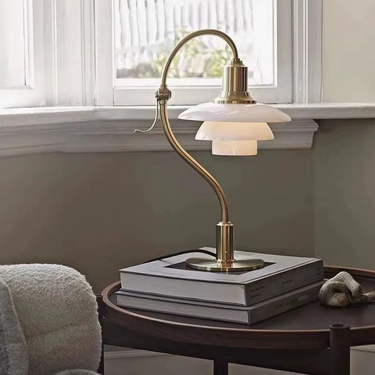 Dansk Design Bordslampa – Vintage Glas