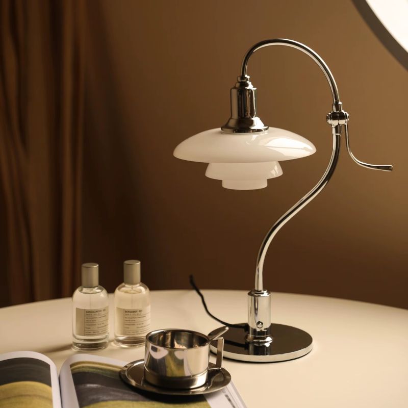 Dansk Design Bordslampa – Vintage Glas
