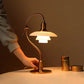 Dansk Design Bordslampa – Vintage Glas