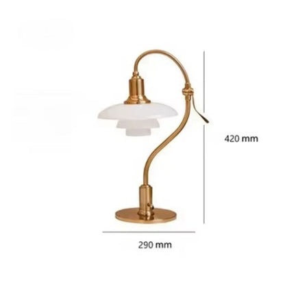Dansk Design Bordslampa – Vintage Glas