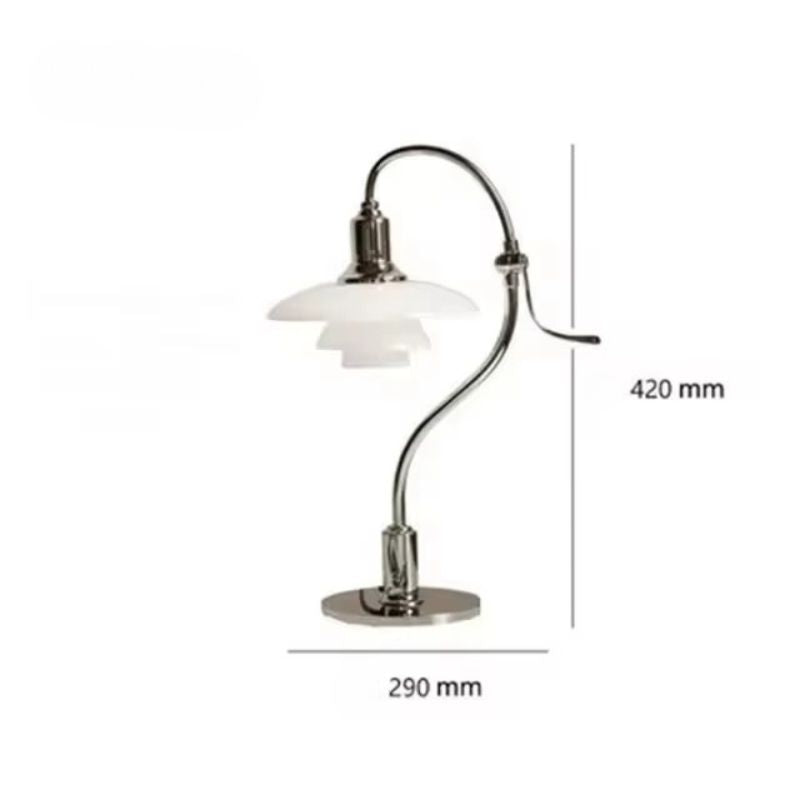 Dansk Design Bordslampa – Vintage Glas