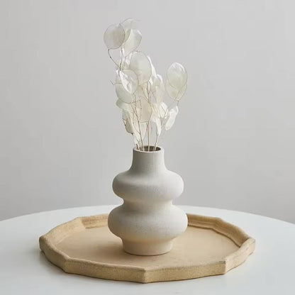 Modern Keramisk Blommvas – Frostad Design