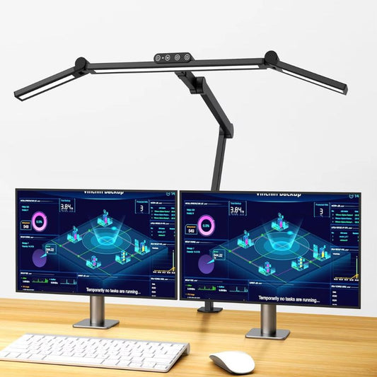 LED Bordslampa med Klämma – 24W Ultra Bright
