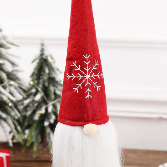Tomte Vinflasköverdrag – Juldekoration i Gnome-stil
