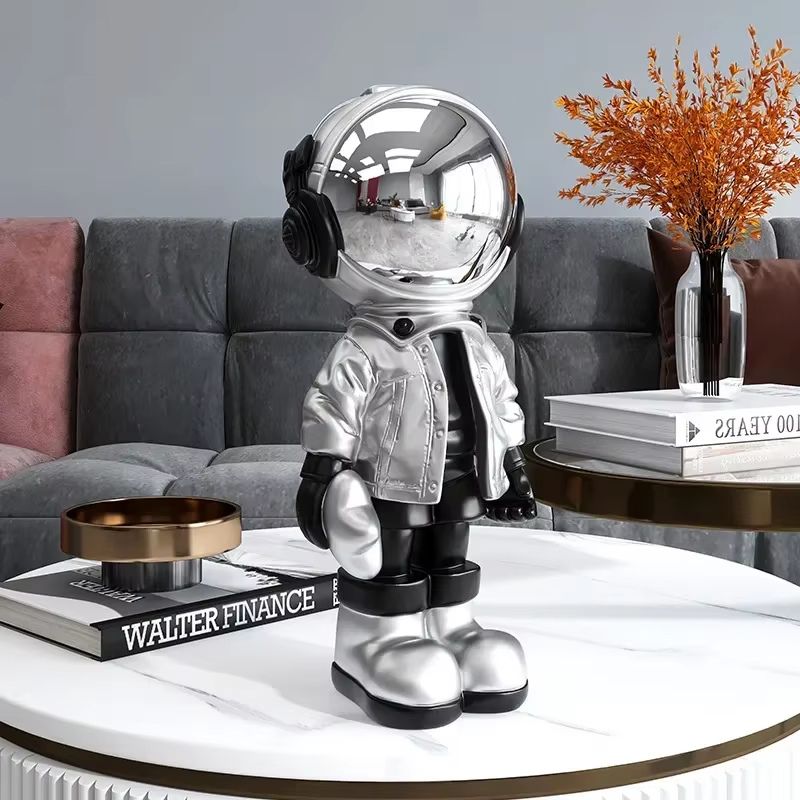 Astronaut Skulptur i Resin – Unik Dekoration med Karaktär