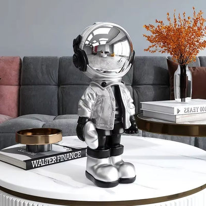 Astronaut Skulptur i Resin – Unik Dekoration med Karaktär