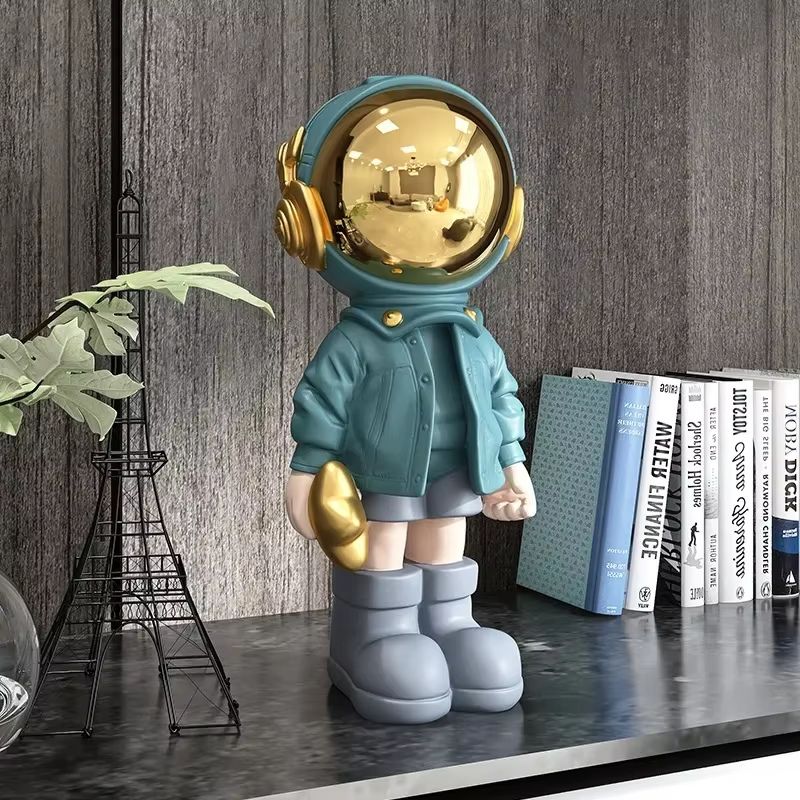 Astronaut Skulptur i Resin – Unik Dekoration med Karaktär