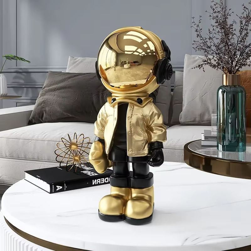 Astronaut Skulptur i Resin – Unik Dekoration med Karaktär
