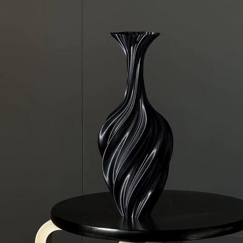 3D-printad Vas – Modern Design med Swirl-mönster