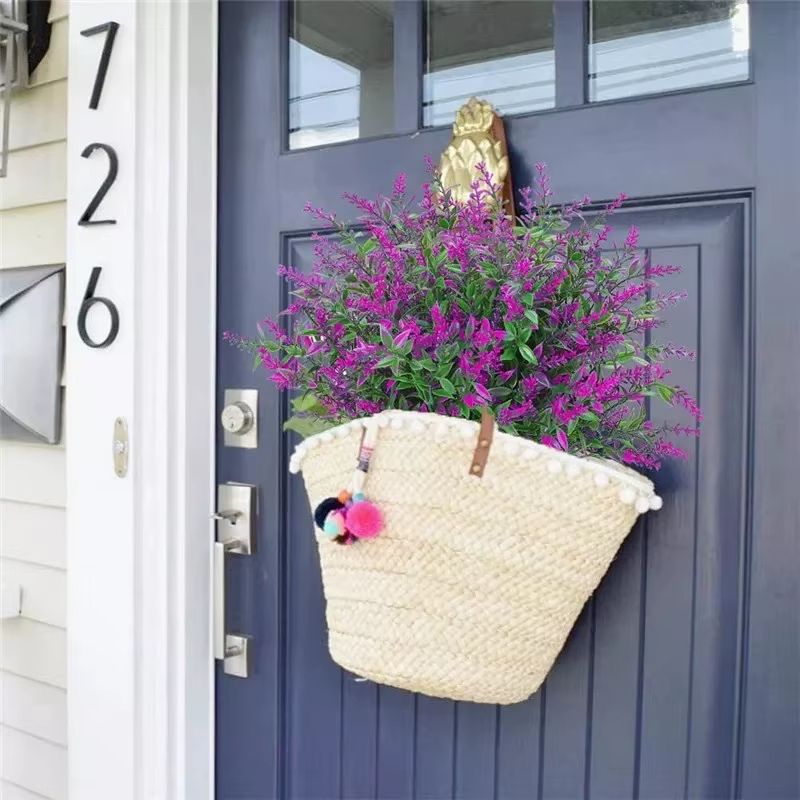 Plastblommor & Plastväxter i Röd lotus Färg - Dekoration för Bröllop, Hem & Trädgård