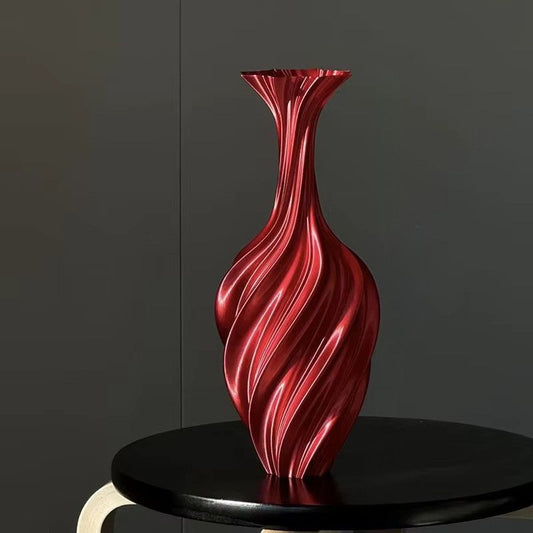 3D-printad Vas – Modern Design med Swirl-mönster