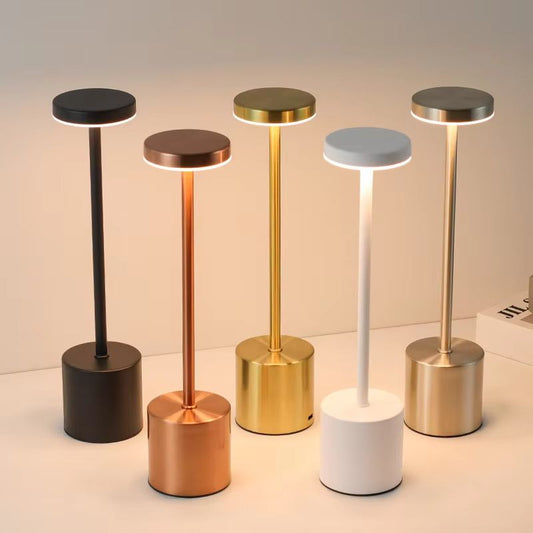 Elegant LED Bordslampa med Touchsensor – Laddningsbar & Justerbar Belysning