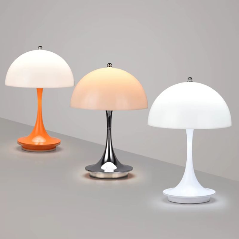 Dansk Svamplampa – Nordisk Design med Laddningsfunktion