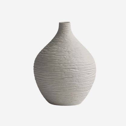 Nordisk Keramikvas – Minimalistisk Texturdesign