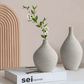 Nordisk Keramikvas – Minimalistisk Texturdesign